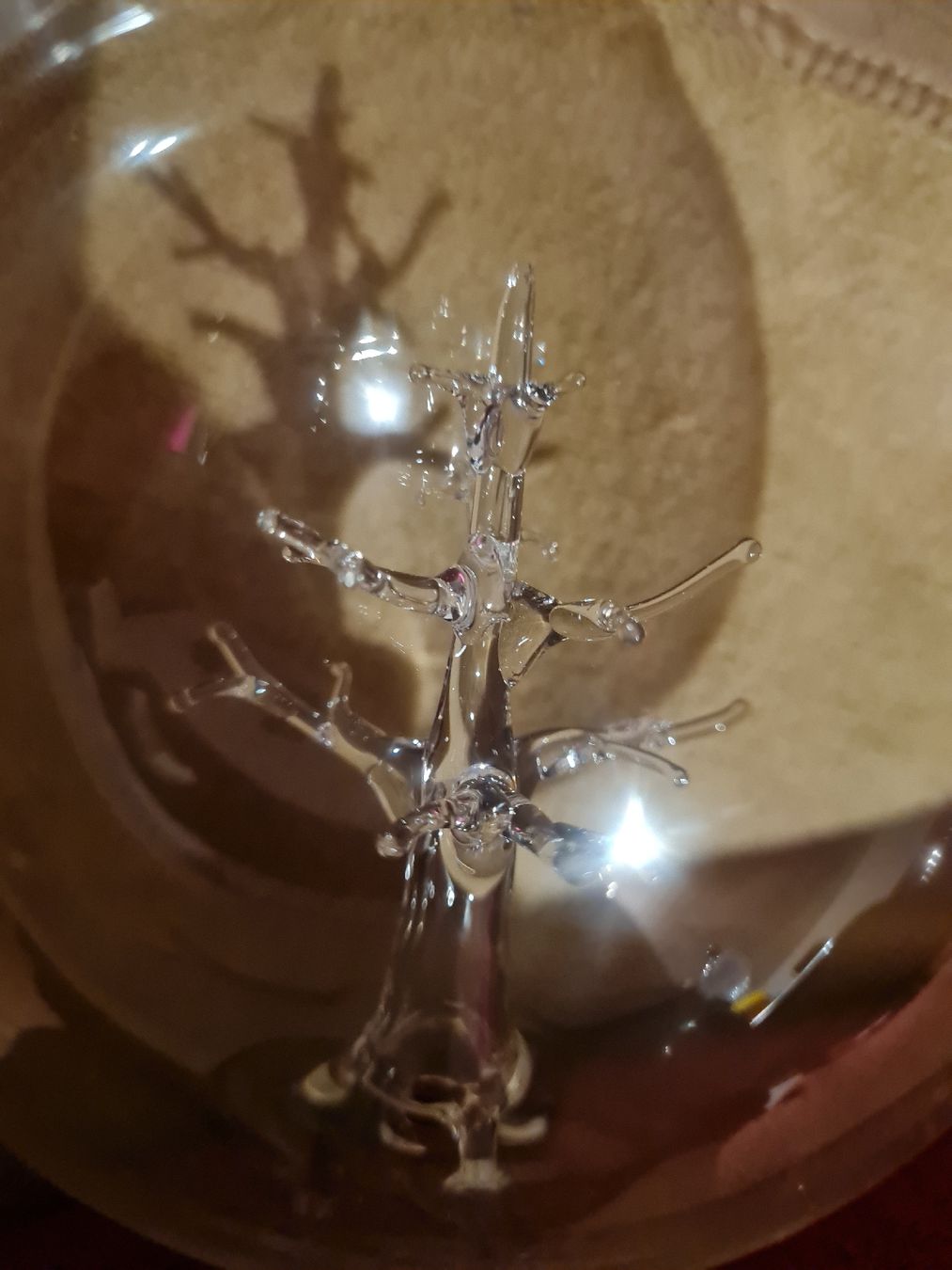 Glasi Hergiswil Tutte le decorazioni: Glasi Hergiswil wunderschöne Glaskugel mit Baum im Innern – Nuovo (secondo la descrizione) da Münsingen venduto da Cuci31 3