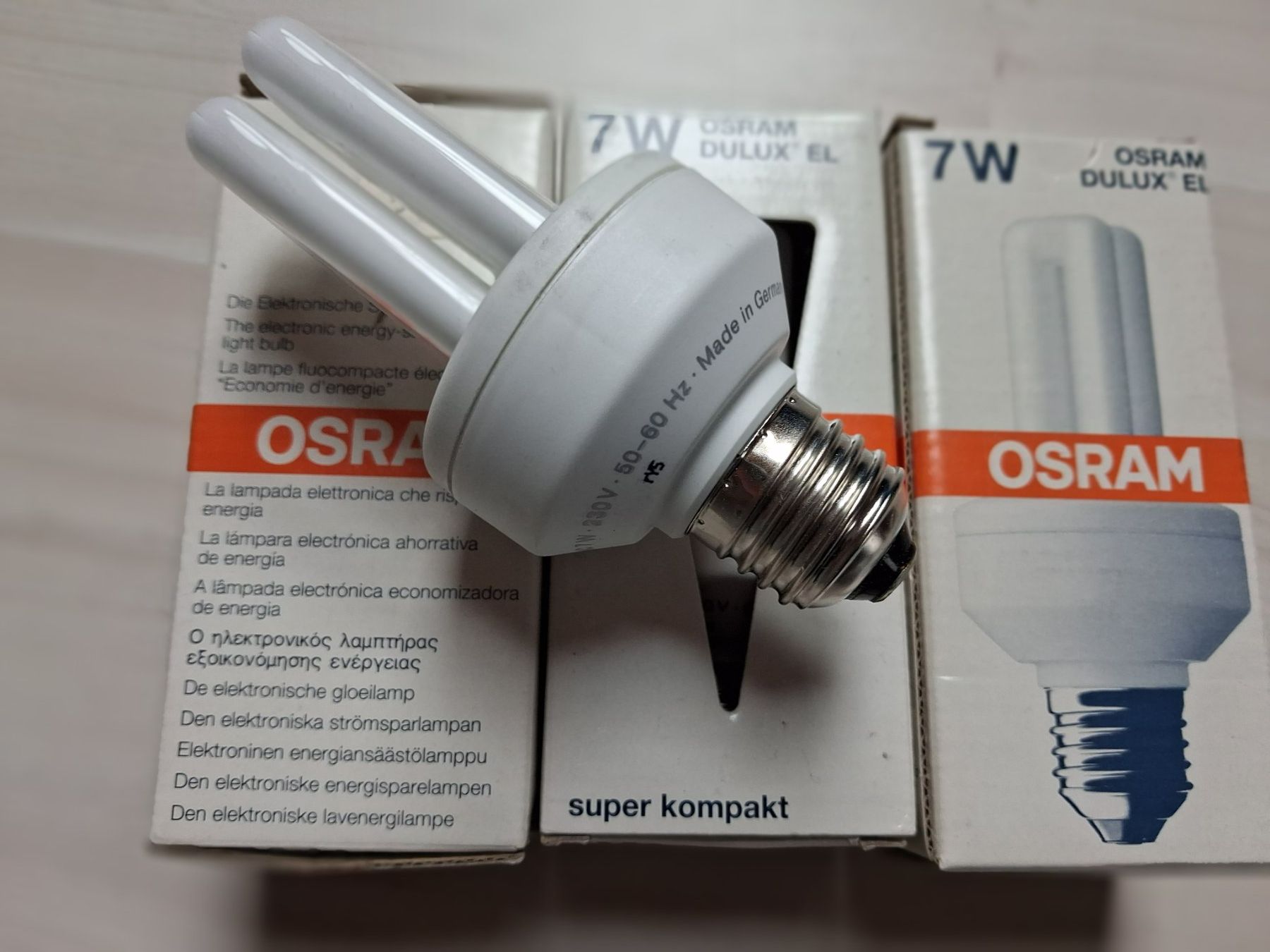 Osram Lampen: 3 X SPARLAMPE 7 WATT – Neu und originalverpackt aus langnau von Santos1411