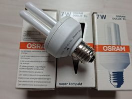3 X SPARLAMPE 7 WATT