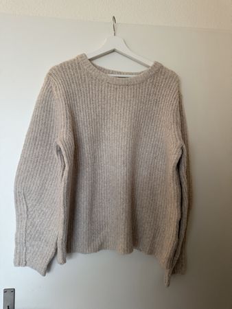 Strickpullover in Beige, Grösse M