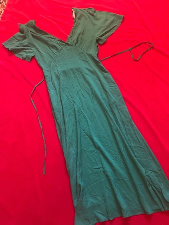 Kleid Color Block grun groesse L guter Zustand