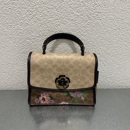 Coach Handtasche mit Blumenmuster Vintage