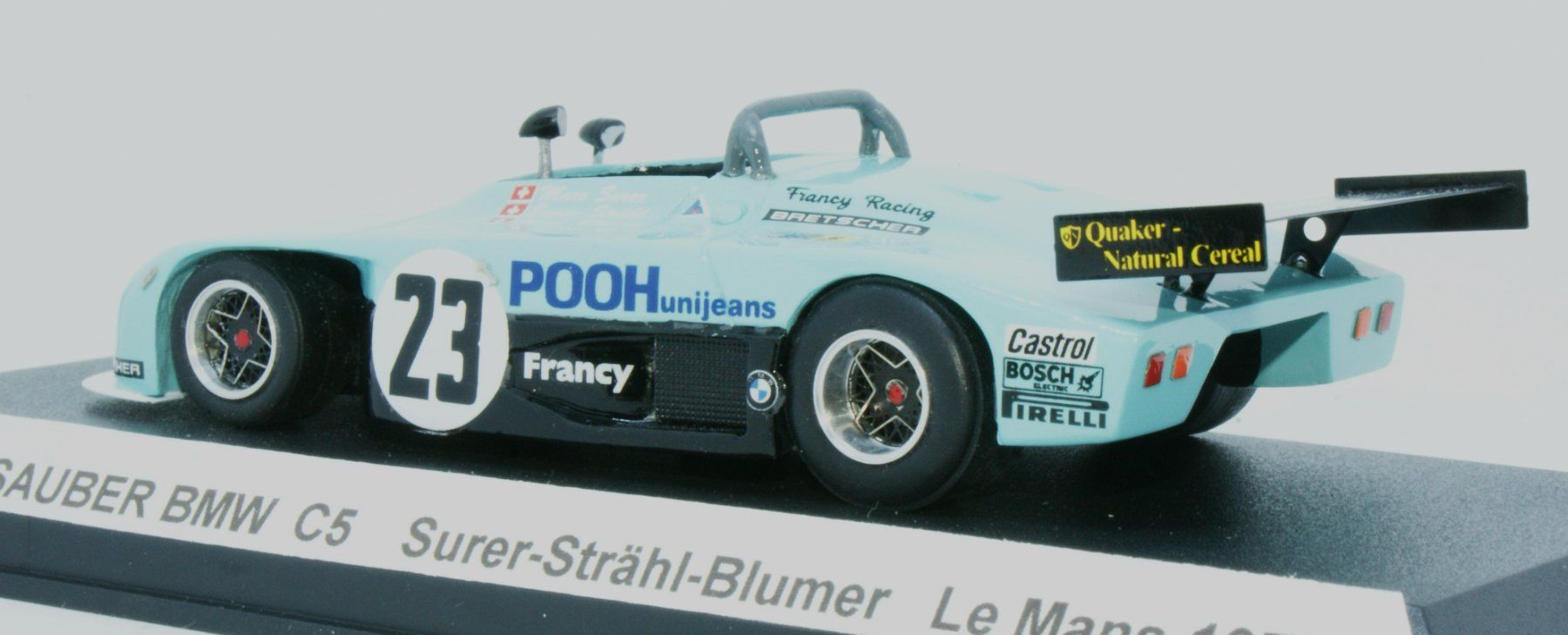 Modellini d'auto: 1:43 Sauber C 5 , 1978 , Le Mans – Nuovo (secondo la descrizione) da Wila venduto da pedro015 3
