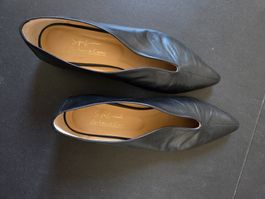 Schuhe Leder Schwarz Grösse 38 Damen