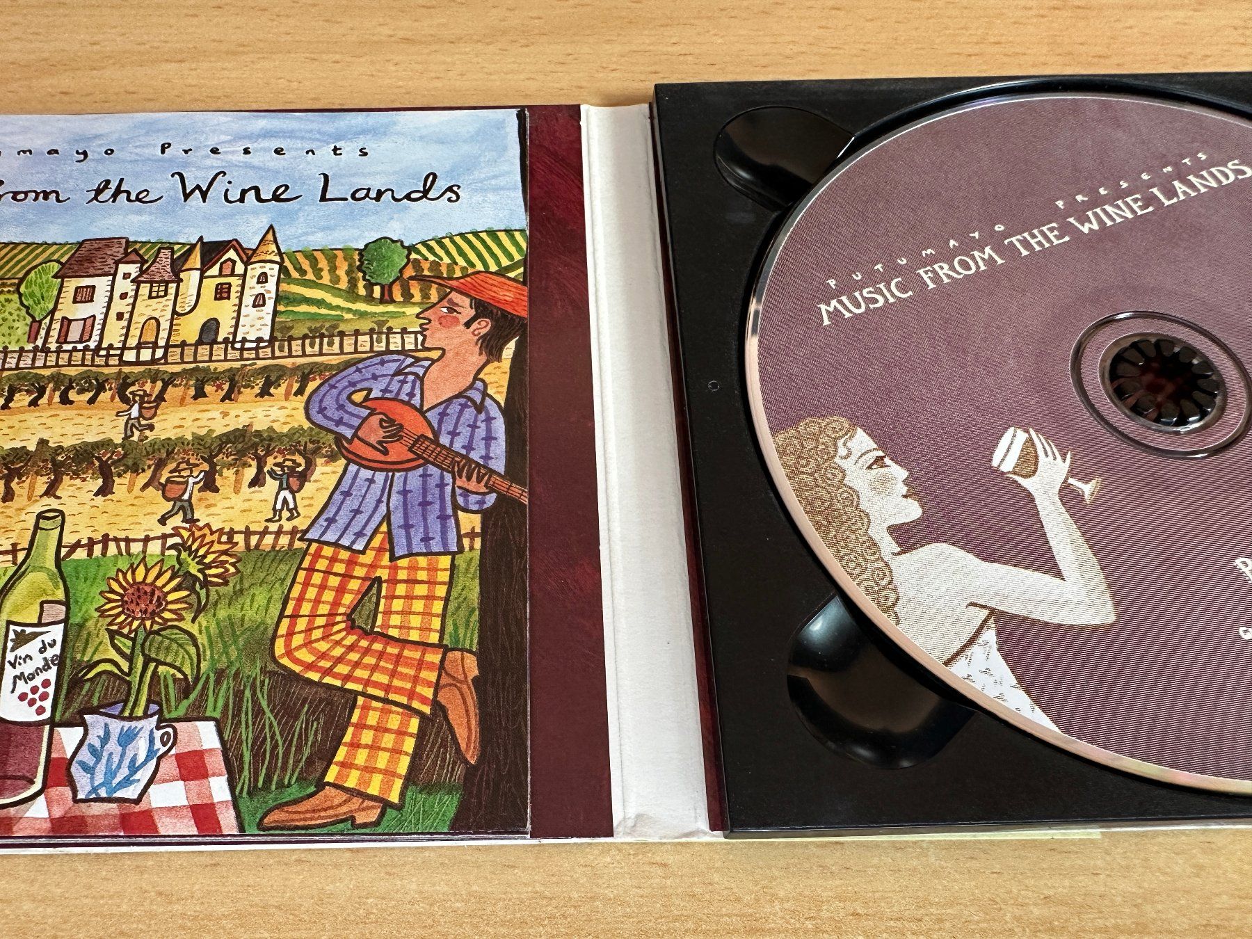 CD: Various – Music From The Wine Lands – Usato da Rikon im Tösstal venduto da Alpenmutz 2