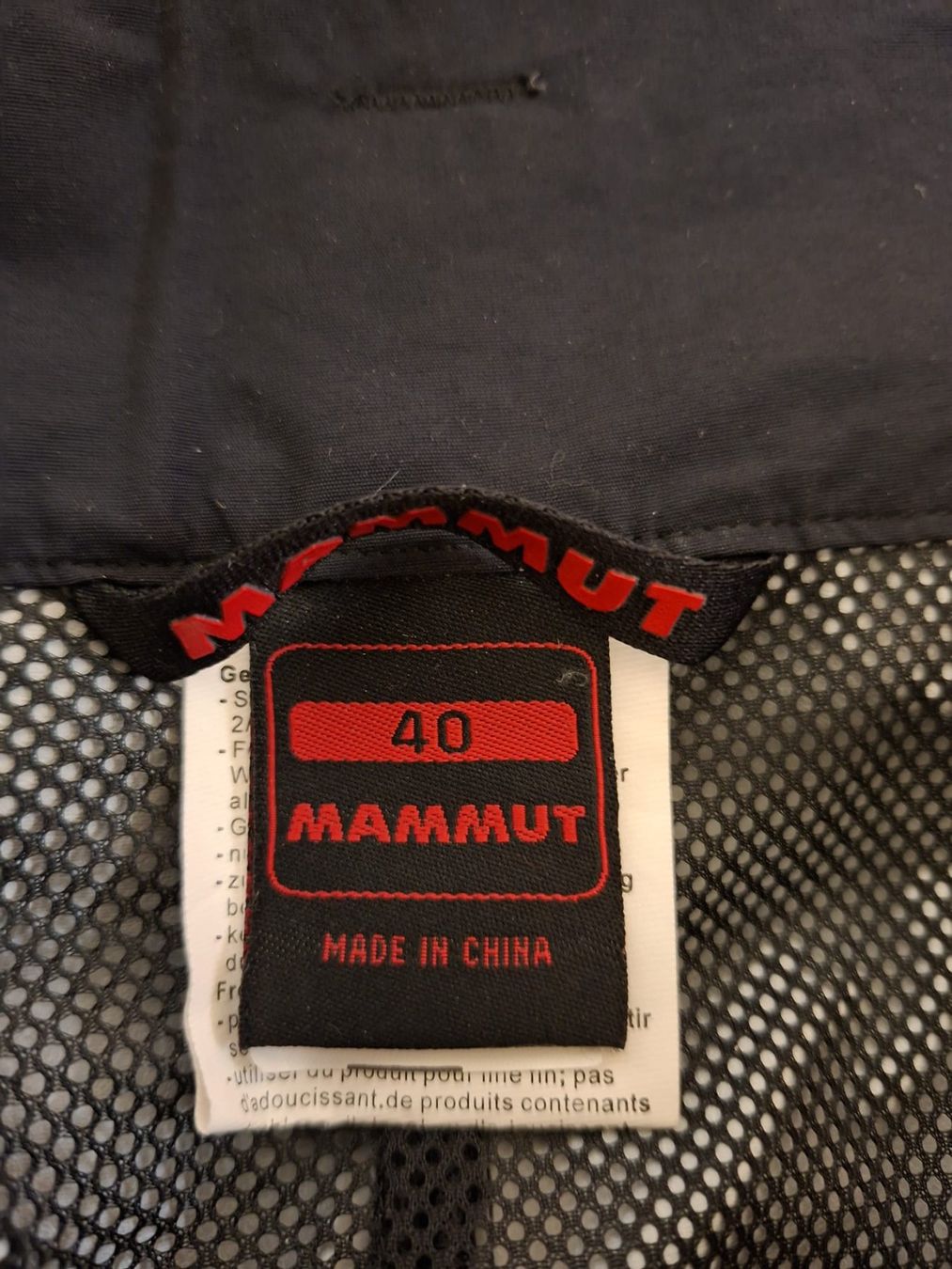 Mammut Pantaloni: Mammut Hose  Dry tech, Gr.40 – Usato da Malix venduto da ric_nh2y 1
