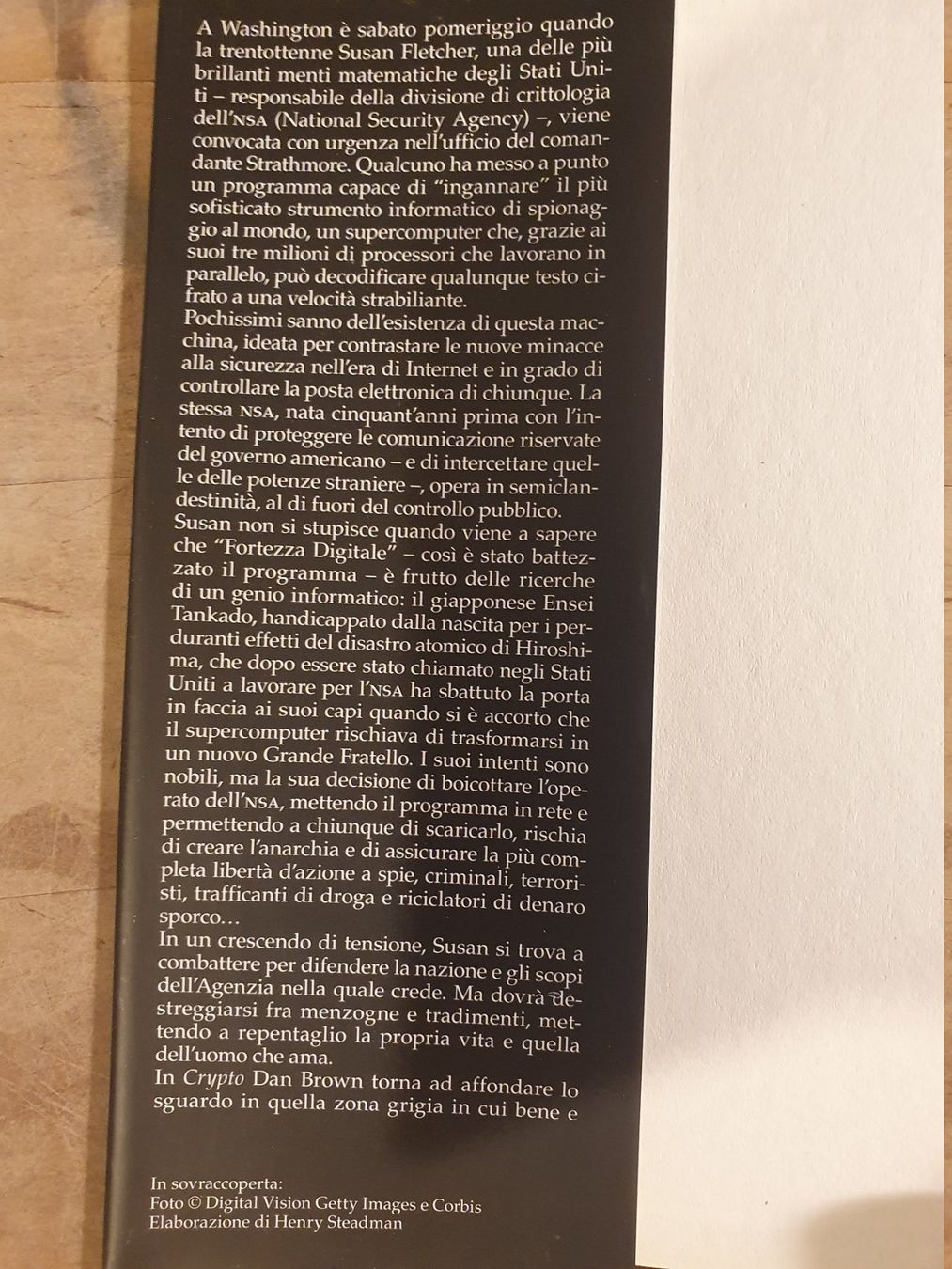 Libri: Crypto Dan Brown Mondadori – Usato da Zürich venduto da loosebone 1