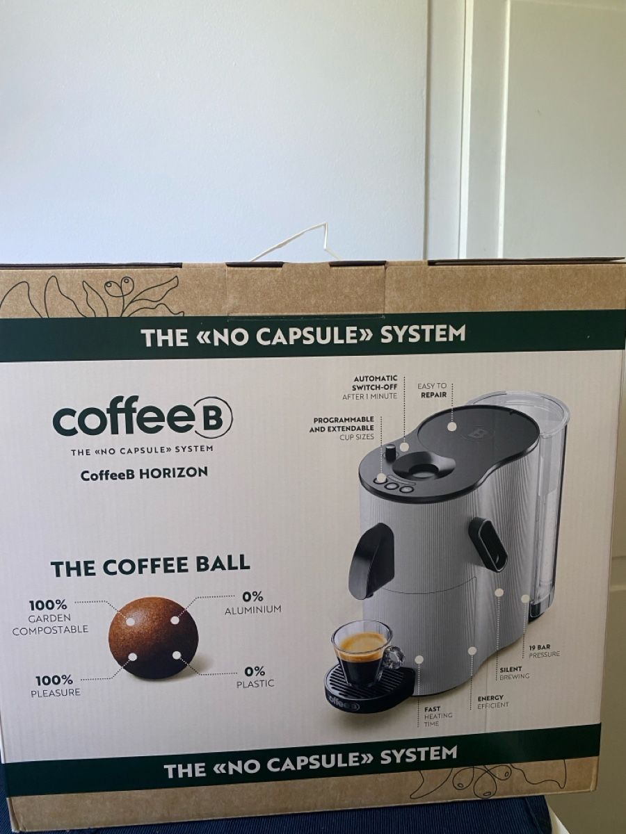 Coffee B Macchine per caffè & Macchine per espresso: CoffeeB HORIZON GREY – Nuovo e nell'imballaggio originale da Adliswil venduto da yvo_6gdb 2