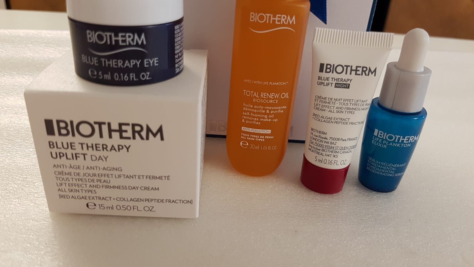 Biotherm Cura del viso: Biotherm Geschenk Set von 5 Mini-Versionen. – Nuovo e nell'imballaggio originale da Zürich venduto da ata_c8nh 1
