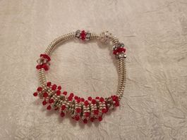 Wunderschöne Armkette aus swarovski perlen
