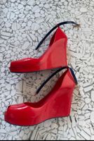 Melissa Keilschuhe rot blau Gr 39