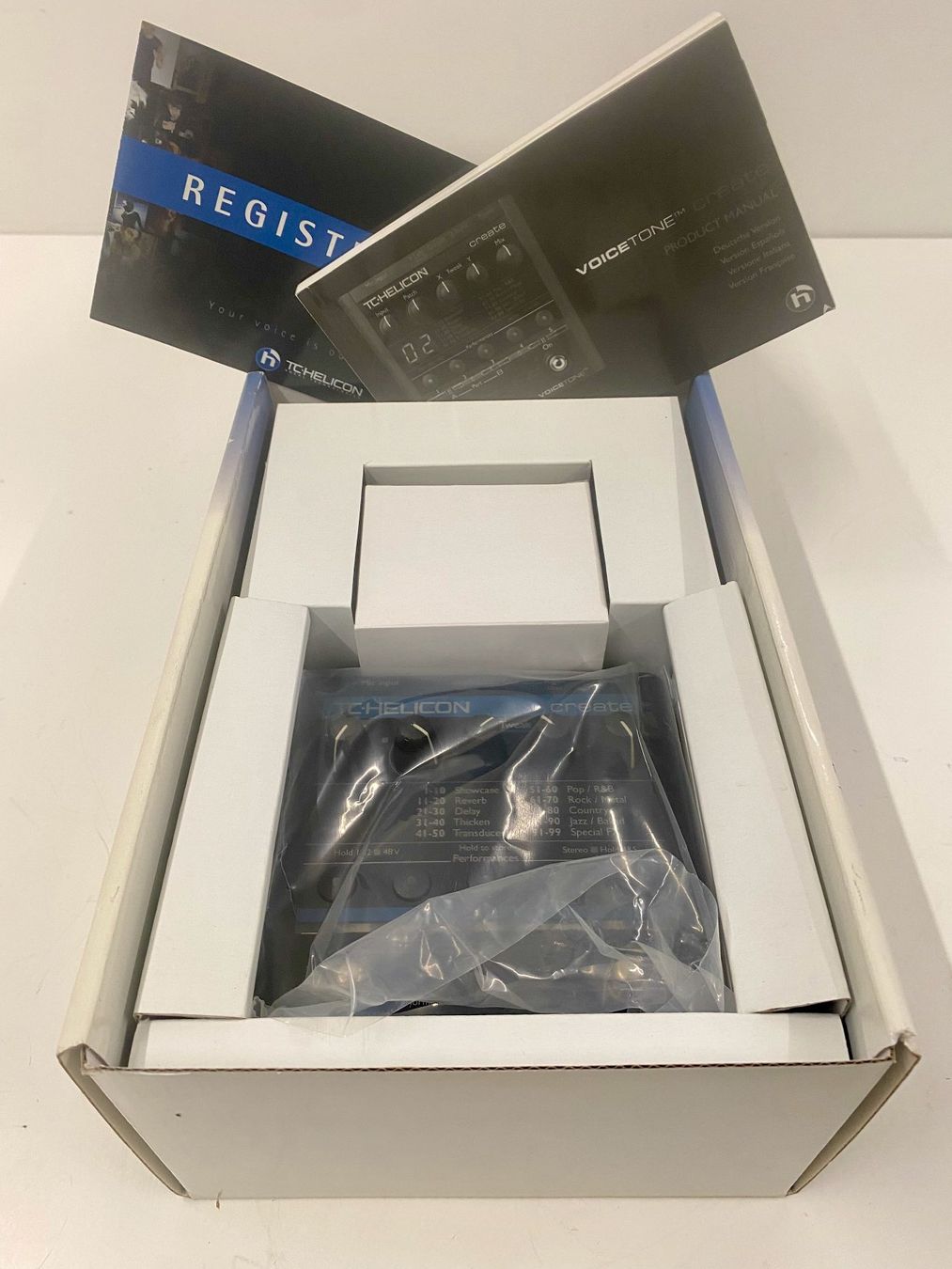 TC Electronic Equalizzatori: TC VOICETONE HELICON CREATE Stimmprozessor – Nuovo (secondo la descrizione) da Dietikon venduto da Ilsru 3
