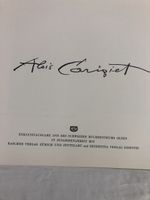 Alois Carigiet Exklusivausgabe 1970 - Ein Sammlerstück