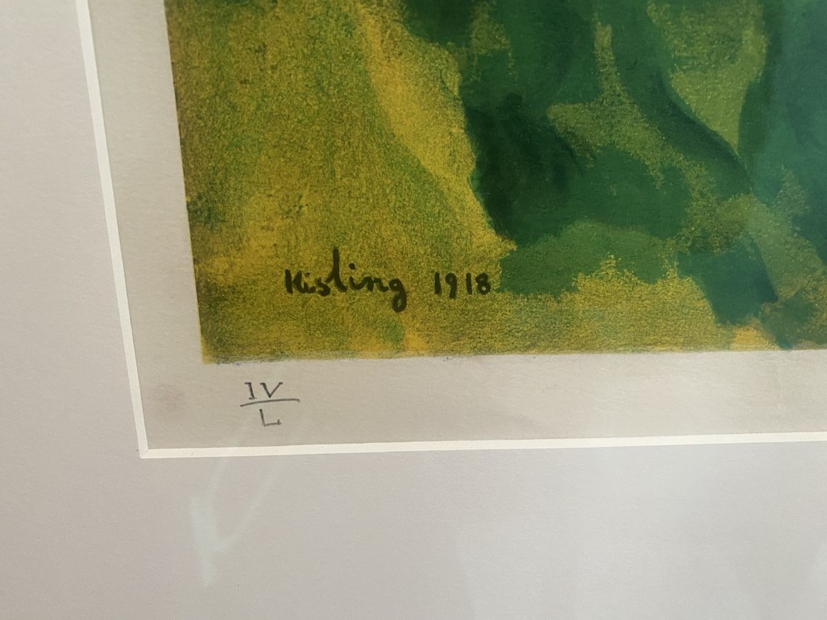 Grafica & Litografie: Moise Kisling Lithographie (1/50) – Usato da Buochs venduto da Chreschte2 1