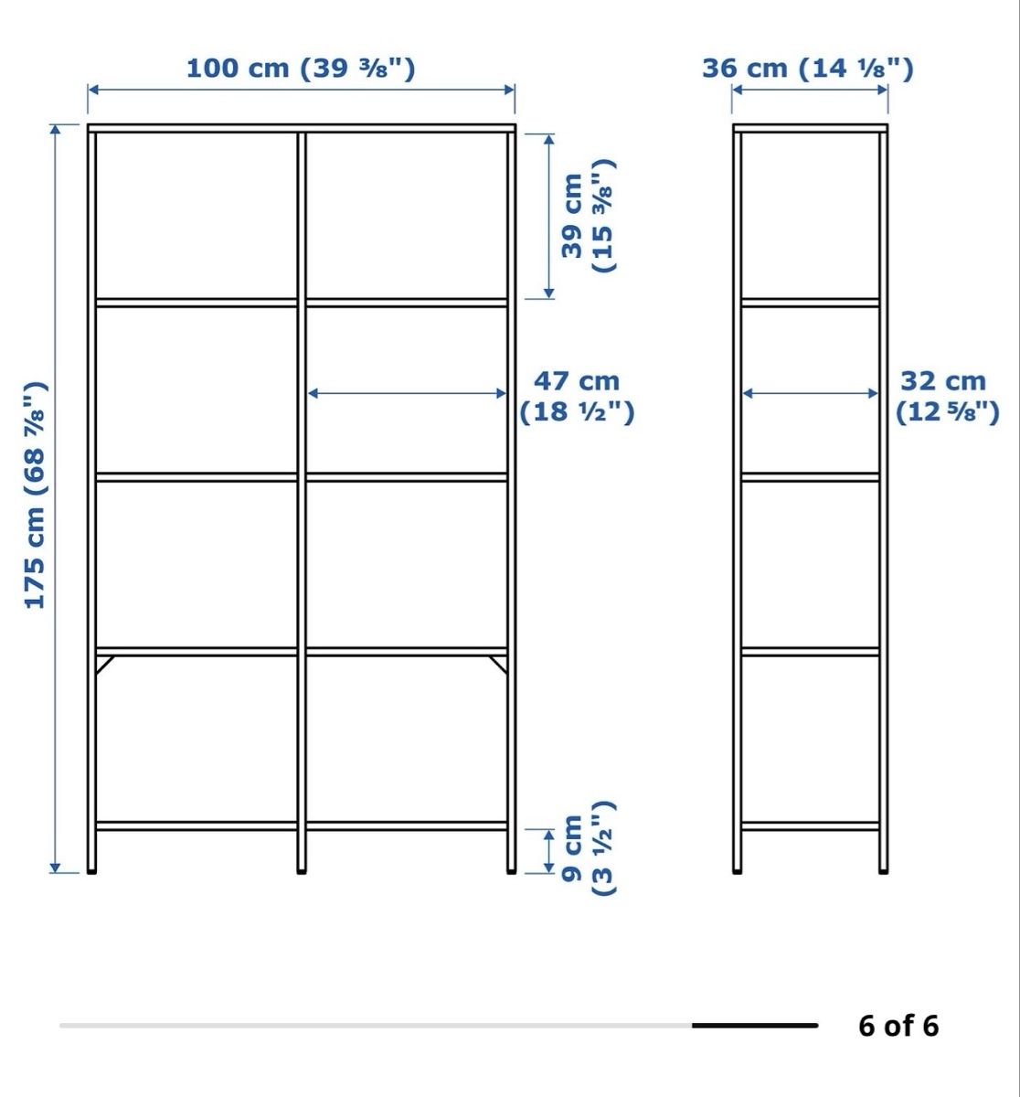 Scaffali: Ikea VITTSJÖ Shelving unit – Nuovo (secondo la descrizione) da Basel venduto da cam_2jcp 3