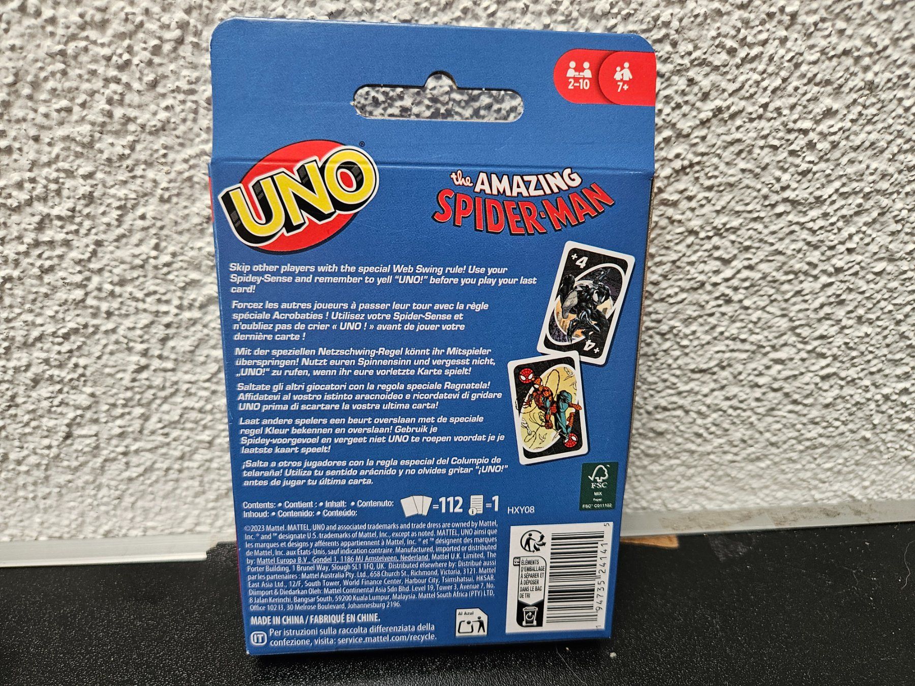 Giochi: Neu - Mattel - UNO Spider-Man – Nuovo e nell'imballaggio originale da Dagmersellen venduto da J_RP_Dagmersellen 1