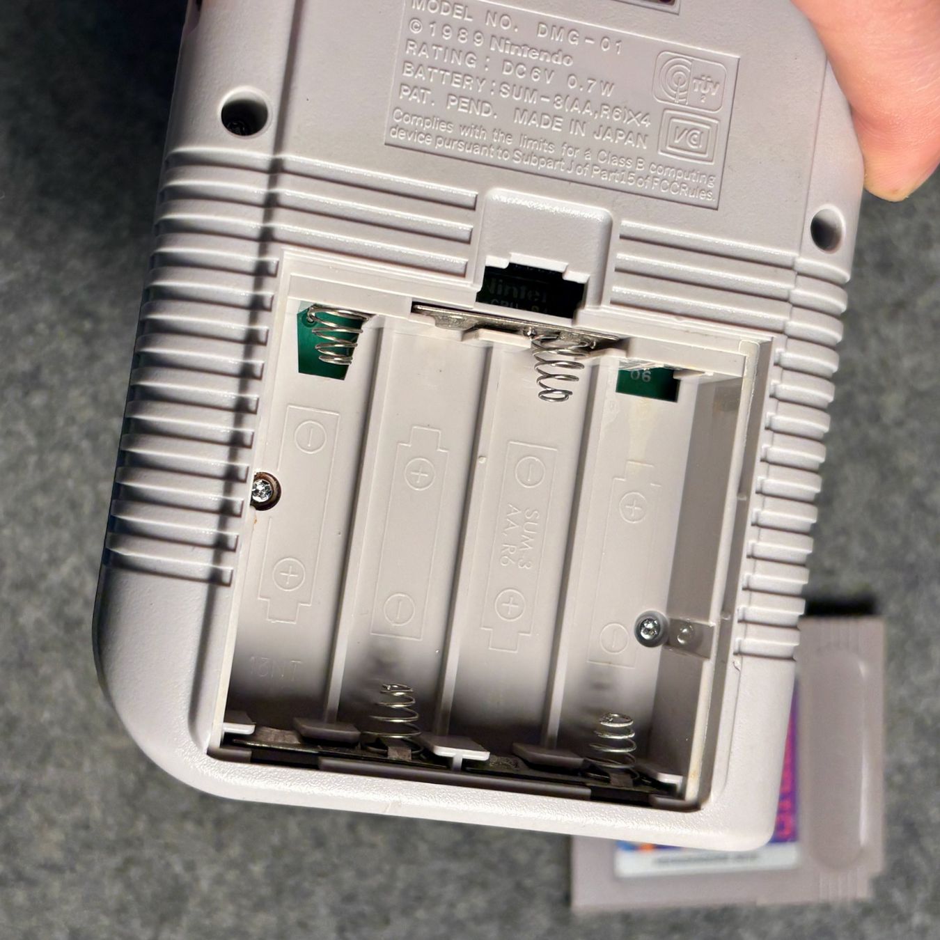 Nintendo Console: GameBoy Classic DMG-01 Konsole + Tetris Original – Usato da Mollis venduto da GamingCorner 3