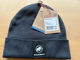 Neue Original Mammut Fedoz Beanie Mütze one size black