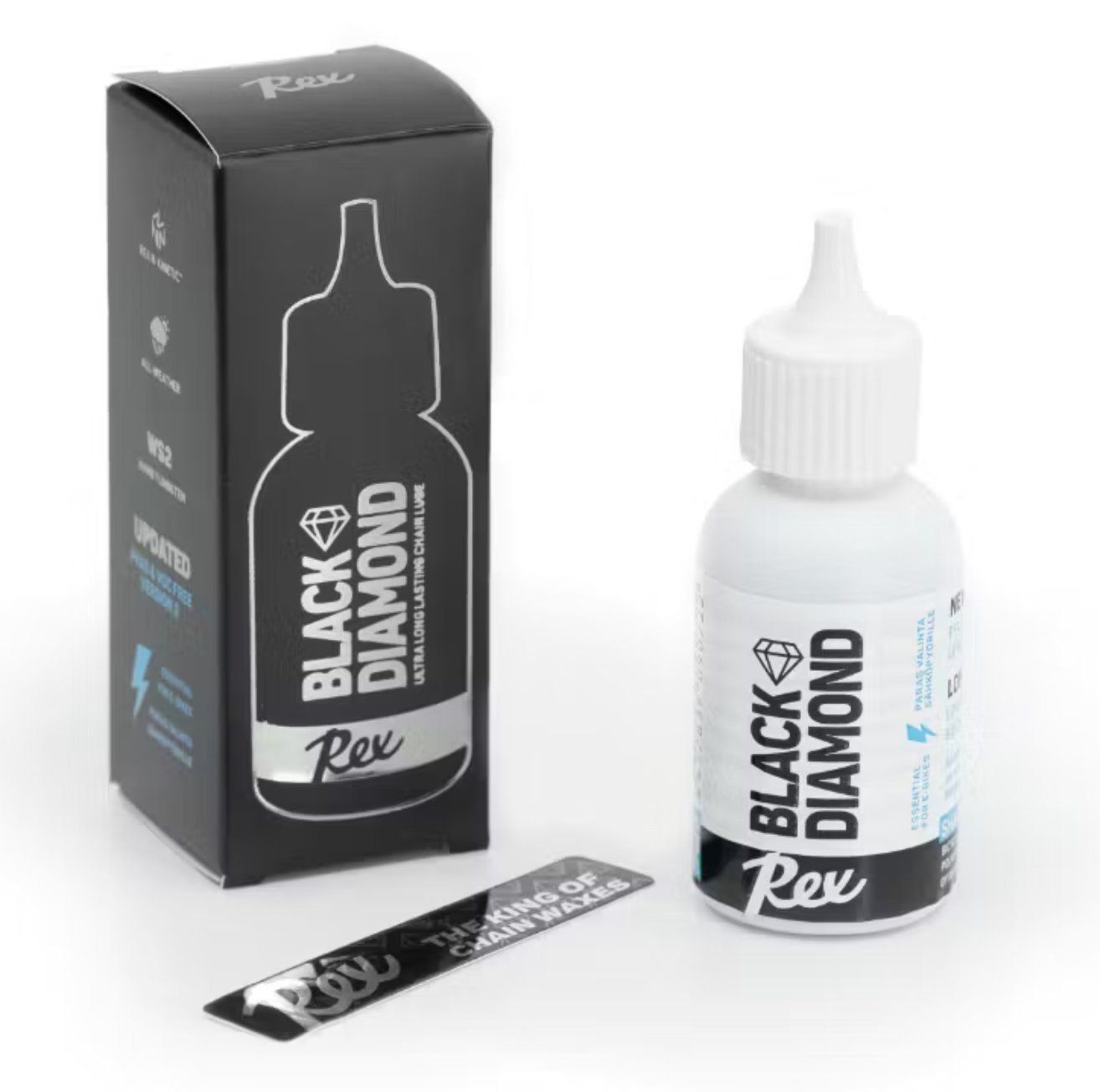 Pezzi di ricambio: Rex BLACK DIAMOND Chain Lube 30 grams / 30 lubrications – Nuovo e nell'imballaggio originale da Bern venduto da TacTac_Cycling 1