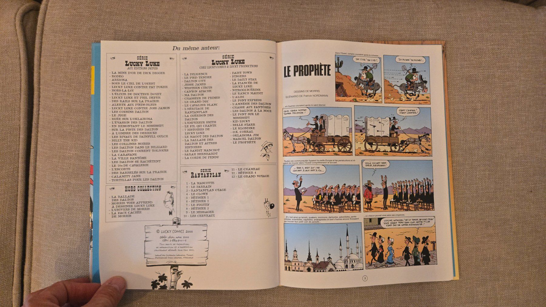 Fumetti: Lucky Luke N°70 - Le prophète - EO – Usato da Crémines venduto da Blakedrake 4