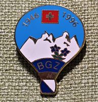 M835 - Pin Ballon Schweiz 1946 - 1996 BGZ Zürich Auflage 666