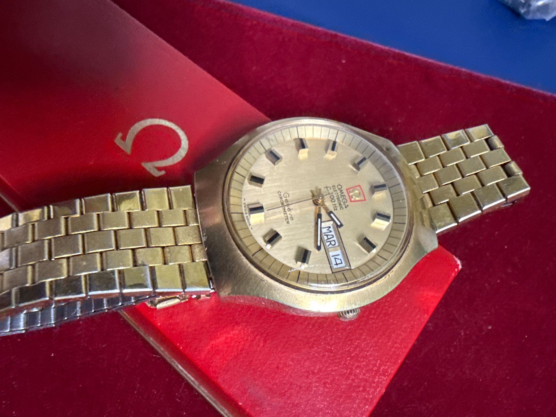 Omega Montres: Omega Geneve Chronometer Electronic 40 mm – D'occasion à Pfeffingen par Allhandelklgwatches 2