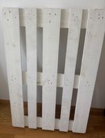 1 weisse Paletten / 120 x 80 cm