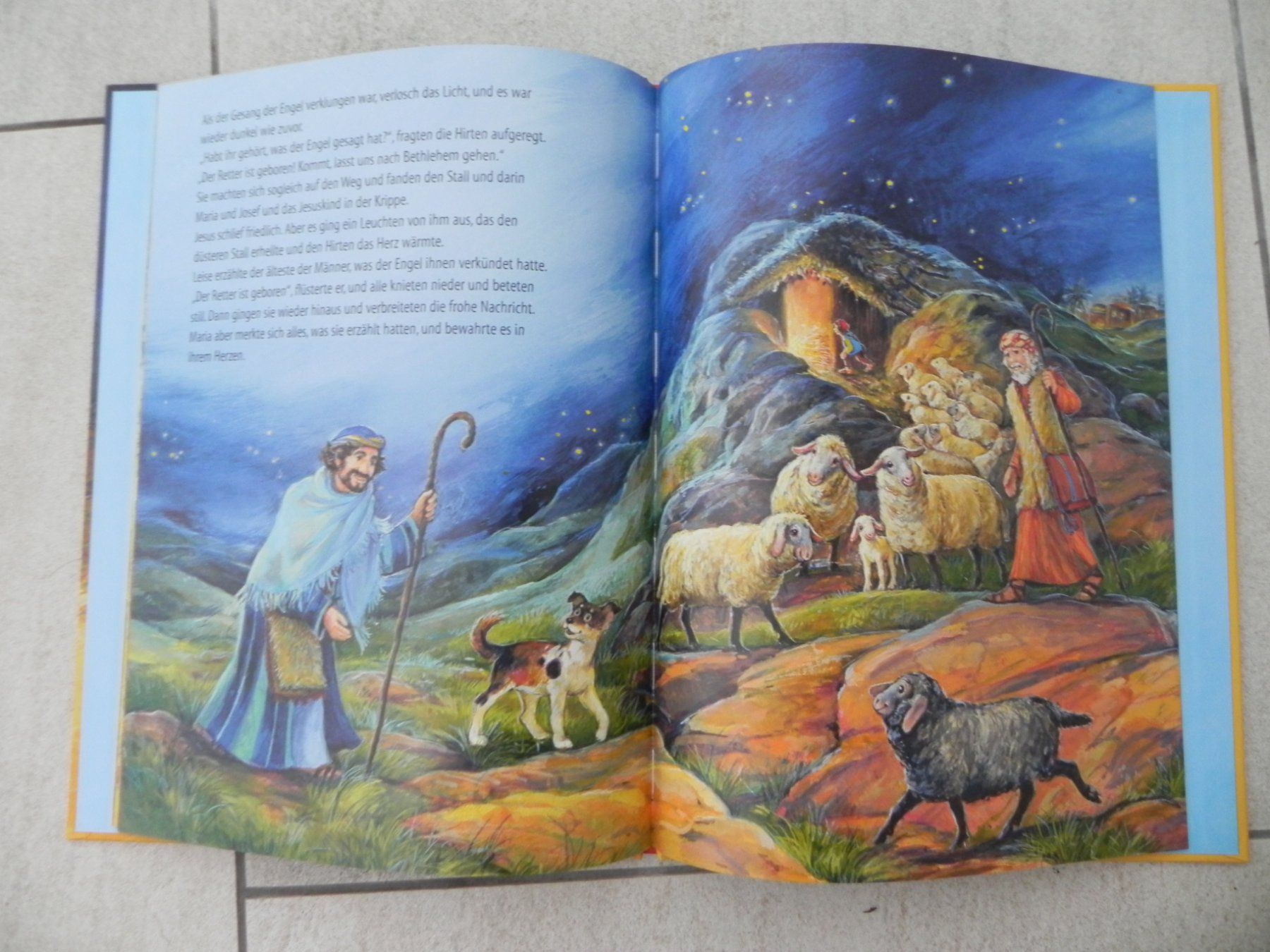 Libri: Die Weihnachtsgeschichte - Kinderbuch Weihnachten – Usato da Stallikon venduto da pcerny16 2