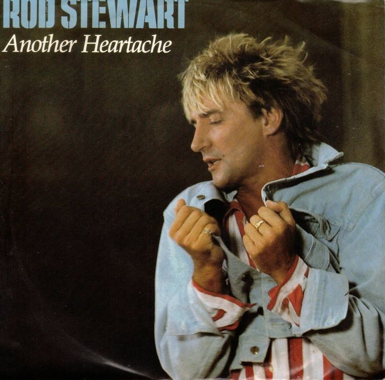 Vinyles: Rod Stewart  --  Another Heartache  Single7 – D'occasion à Rheinau par thespecials