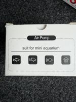 Aquarium-Luftpumpe neu, ideal für kleine Becken