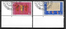Serie 670 - 671 Europamarken ET Halbmondstempel 3.5.1982