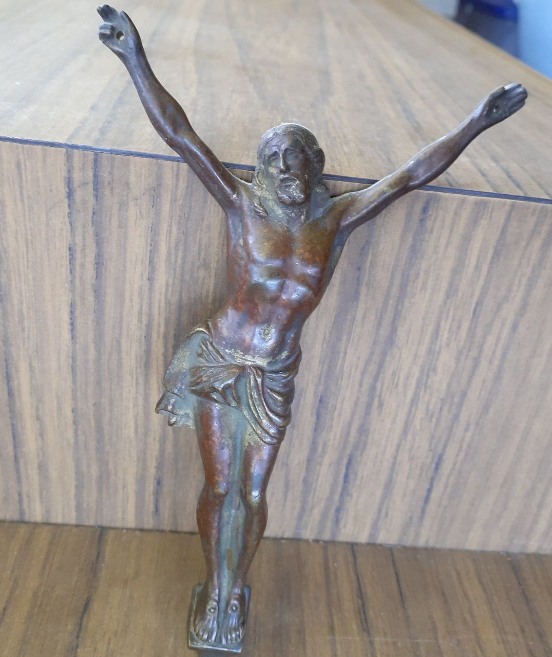 Statuette: Bronzefigur Christus antik – Usato da Mörschwil venduto da antiksalon21 8