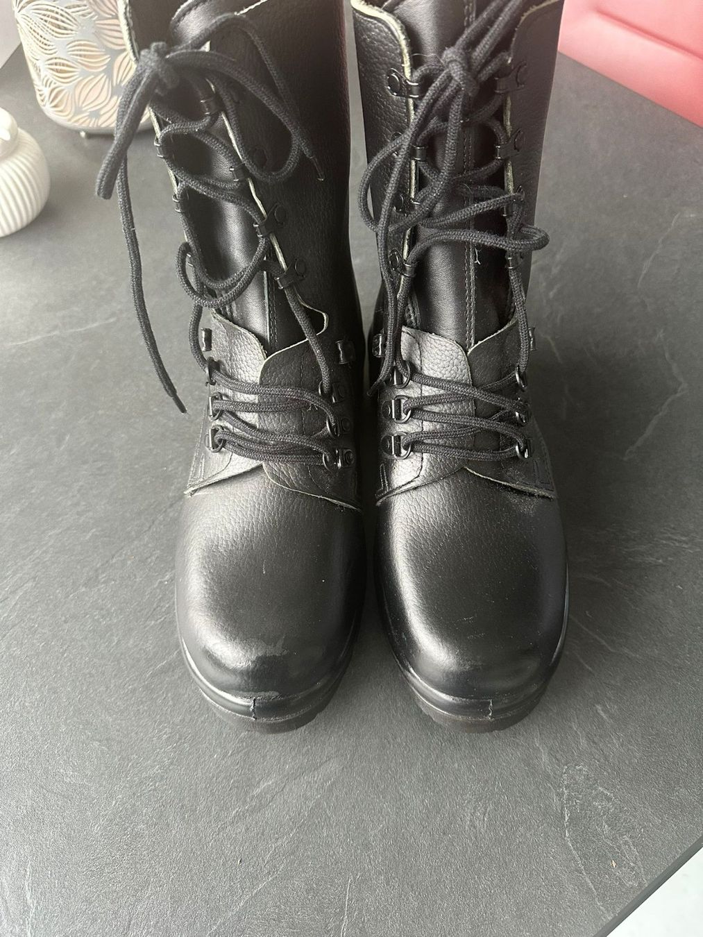 Schweizer Armee Scarpe da uomo: Militär Kampfstiefel Minerva Grösse 42 – Nuovo (secondo la descrizione) da Burgdorf venduto da Apfel62 3