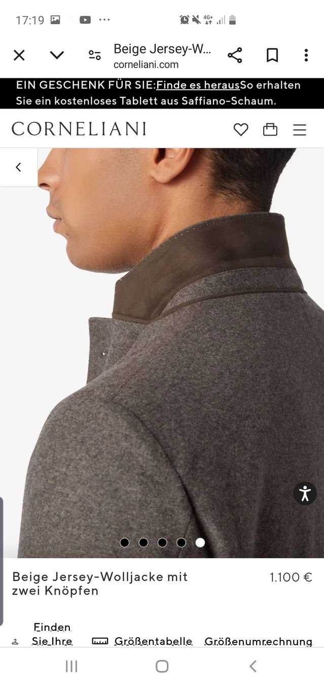 Corneliani Giacche: Corneliani, Blazer, Veston, 50, Neuwertig – Nuovo (secondo la descrizione) da Winterthur venduto da Sjull 8