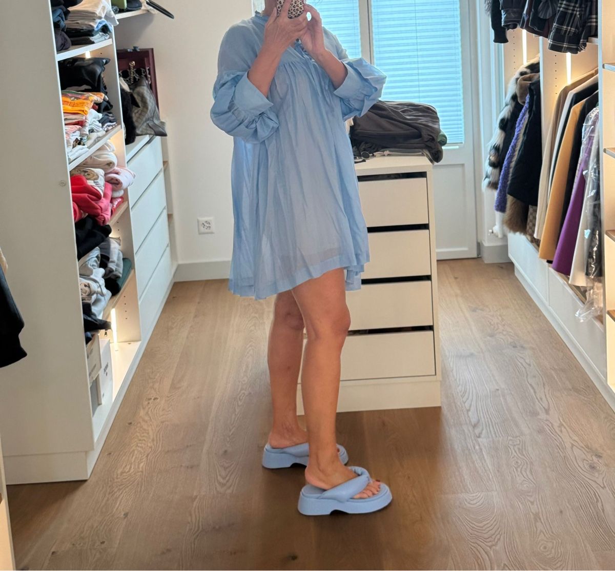 Vestiti: Kleid hellblau Grösse M leichte Baumwolle neuwertig – Usato da Luzern venduto da per_mxf5 3
