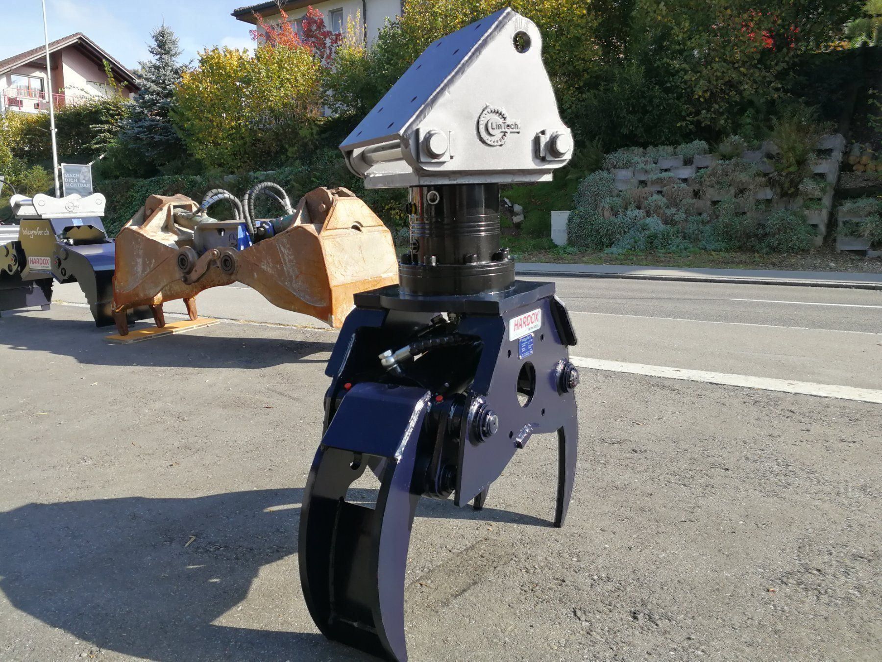 Bagger: Schneidgreifer T-CUT 18R / bis 5T Bagger – Neu und originalverpackt aus Hasle LU von LinTech