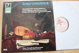 Mozart: Streichquintette - Heutling; LP Columbia SMC☯️