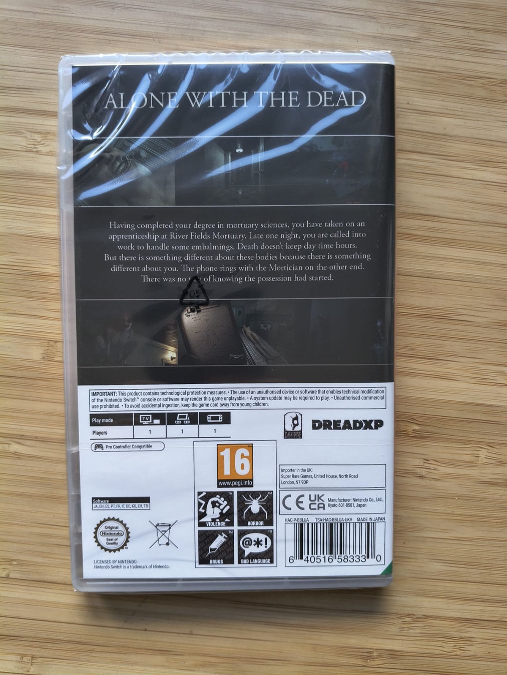 Spiele: The Mortuary Assistant Sealed (Switch) – Neu und originalverpackt aus Riedholz von ste_96cd 1
