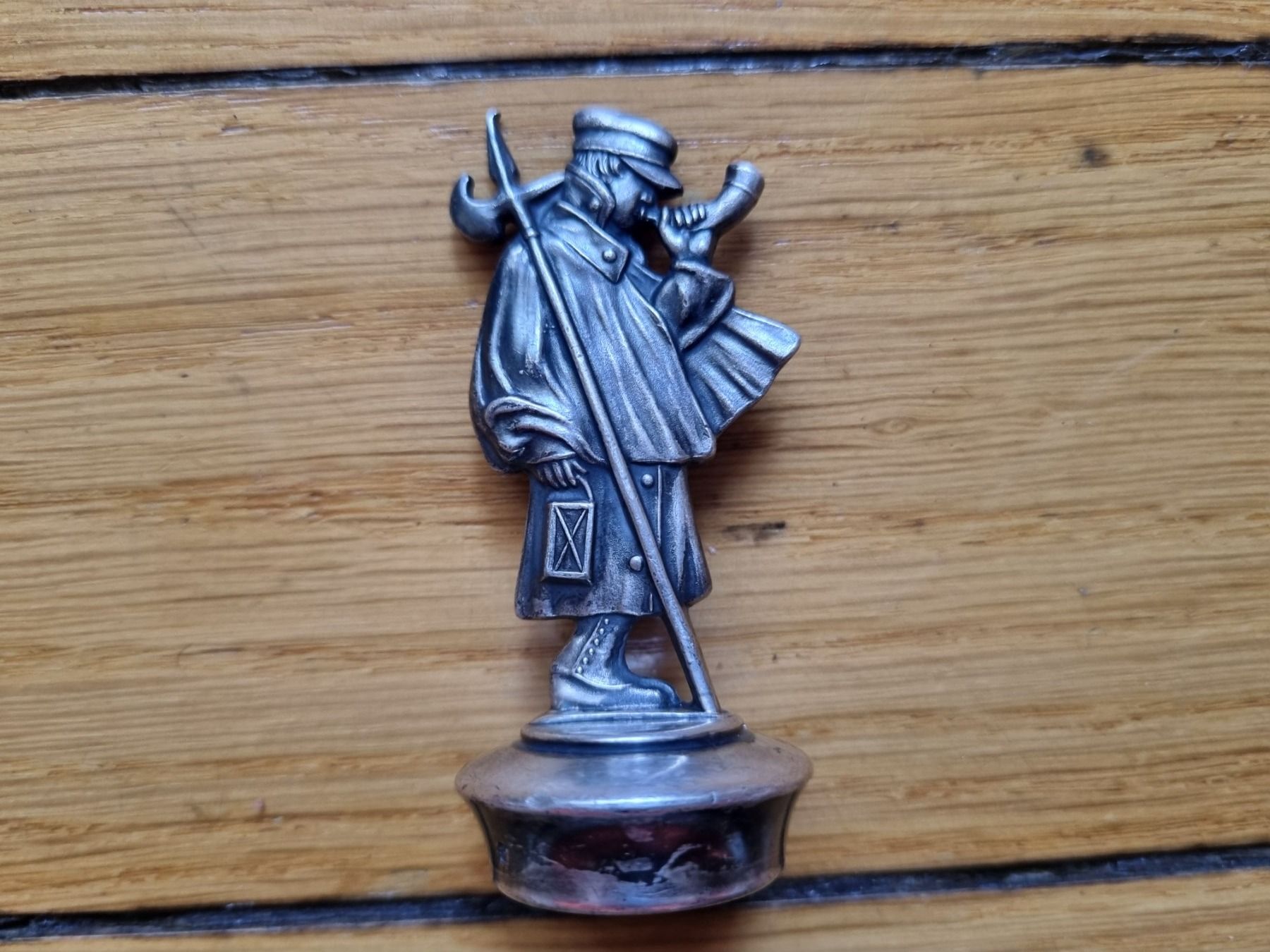 Apribottiglie & Tappi per chiusura: Antike Figur Nachtwächter WMF Flaschenverschluss – Usato da Schaffhausen venduto da Leveron13 1
