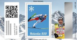 Swiss Crypto Stamp 5.0 - ID 1 – Simon Ammann