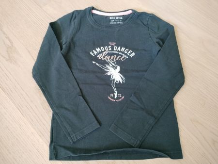 Langarm-Shirt Mädchen Grösse 116