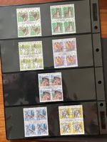 Tiere 1990/92 Viererblock 789-795 Ersttag gest(. 4496)