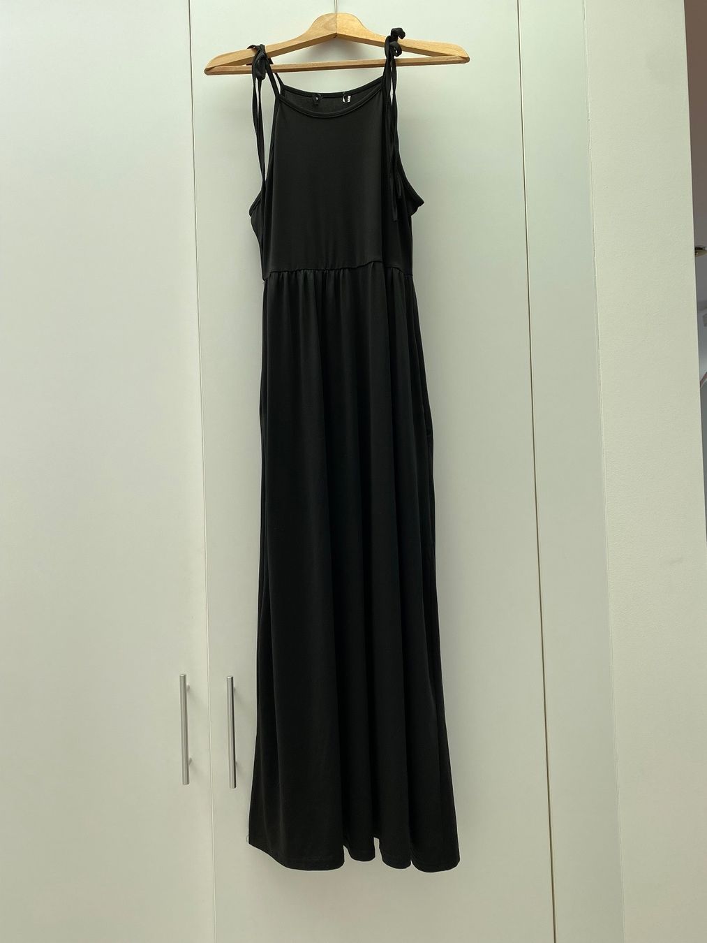Vestiti: Sommerkleid schwarz Gr. M stretch – Usato da Wädenswil venduto da JJ15 1