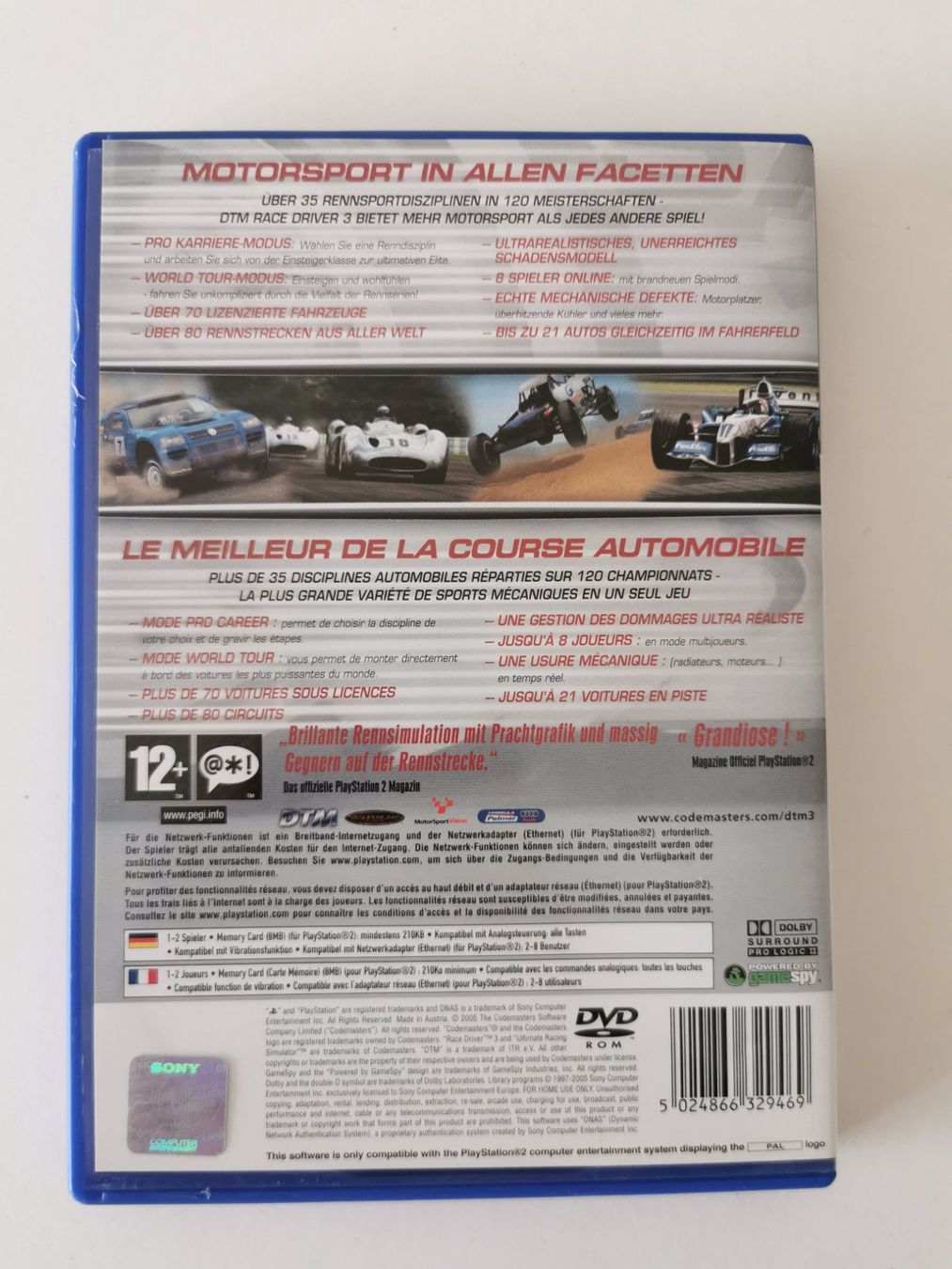 Giochi: Ps 2 - DTM Race Driver 3 – Usato da Lenzburg venduto da eyworld 2