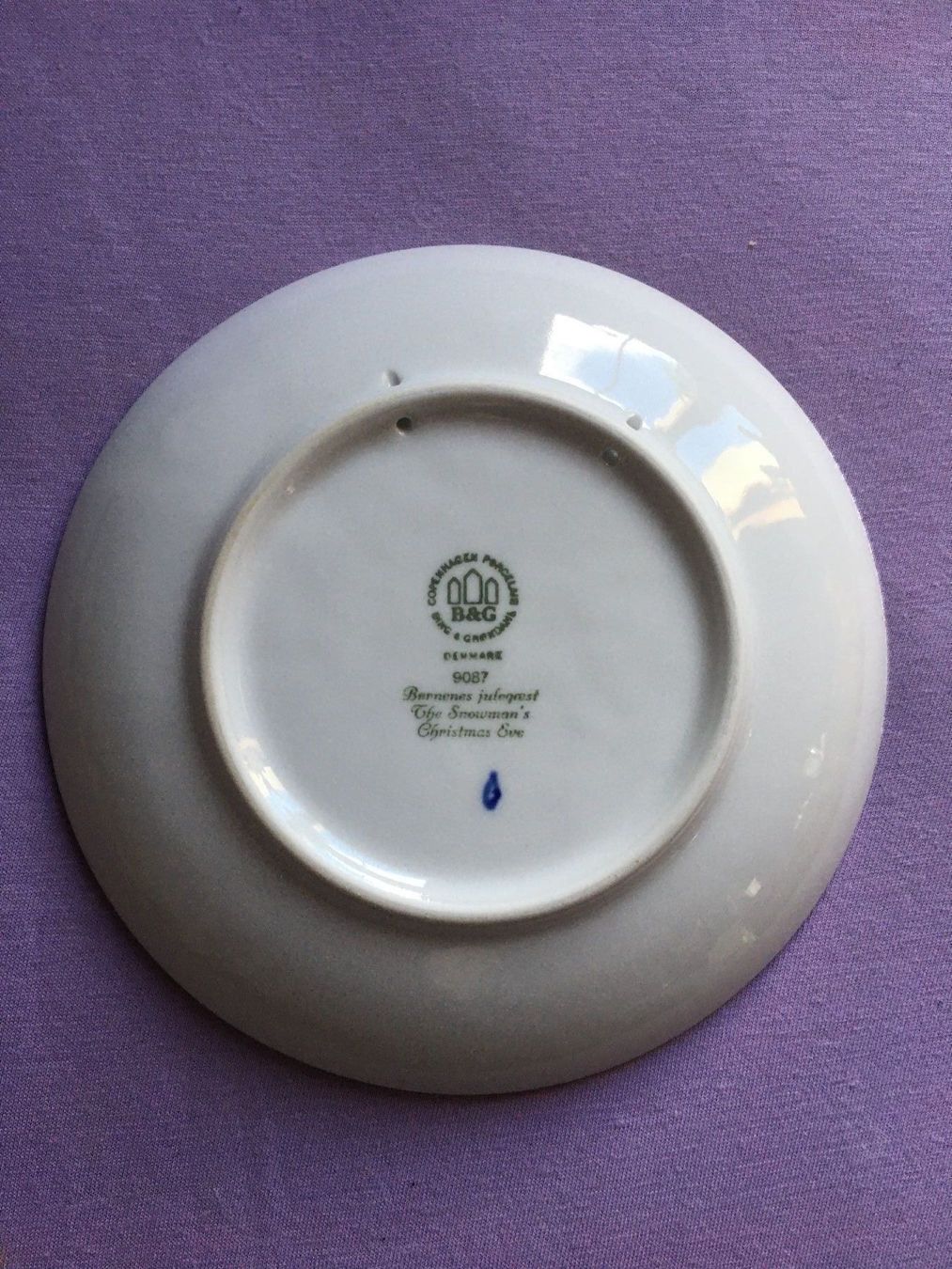 Royal Copenhagen Teller: Porzellan Teller 1987 – Gebraucht aus Bauma von Budgerigar 1
