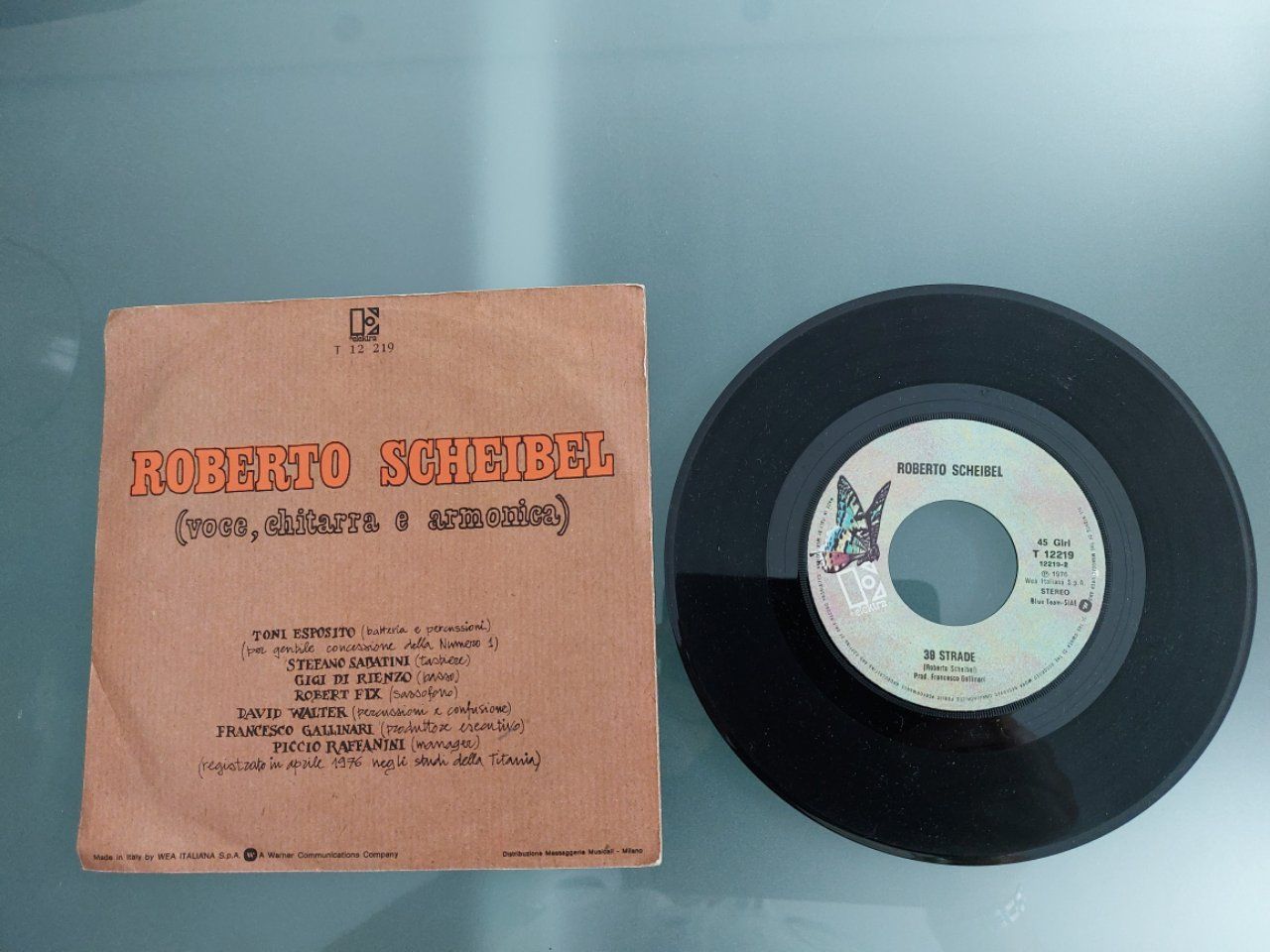 Schallplatten: Roberto Scheibel - Cavalco il vento - Vinyl, 7", 45 RPM – Gebraucht aus Pambio Noranco von TREBORLOP 3