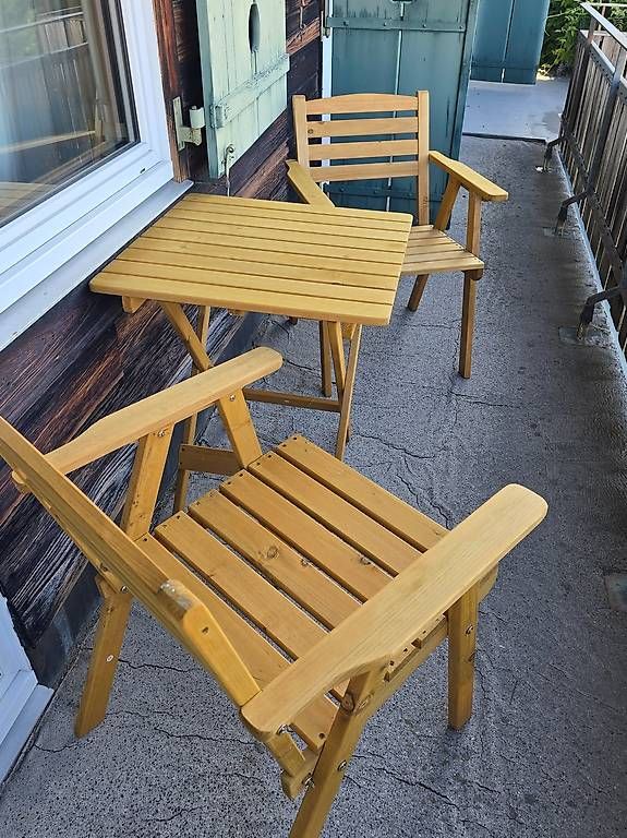Set de table et chaises: Gartenstühle und Tisch  – Neuf avec emballage d'origine à Pfäffikon ZH par LSS2003