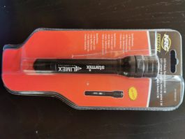 NEUE LED-Fokus-Taschenlampe 1 W, schwarz, Aluminiumgehäuse