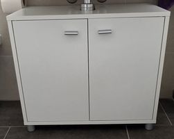 Badunterschrank weiss