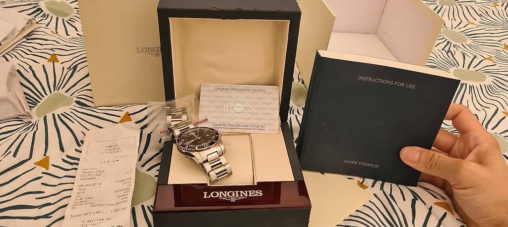 Orologi: Longines HydroConquest automatique 41 mm – Usato da Lens venduto da 1978lens